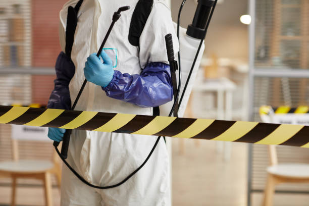 Professional Biohazard Cleanup technician working in Cedar Hill, MO